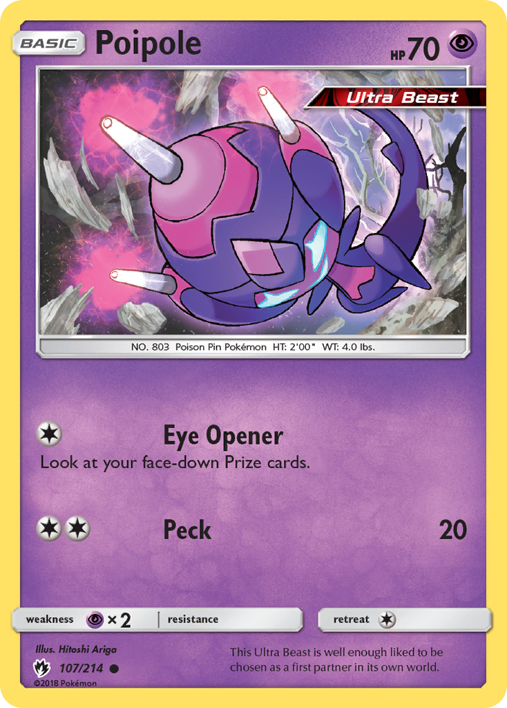 Poipole (107/214) [Sun & Moon: Lost Thunder] | Exor Games Bridgewater