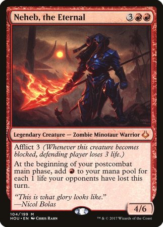 Neheb, the Eternal [Hour of Devastation] | Exor Games Bridgewater