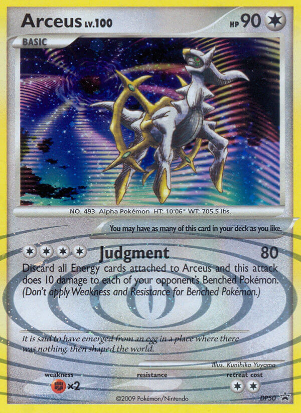 Arceus (DP50) [Diamond & Pearl: Black Star Promos] | Exor Games Bridgewater