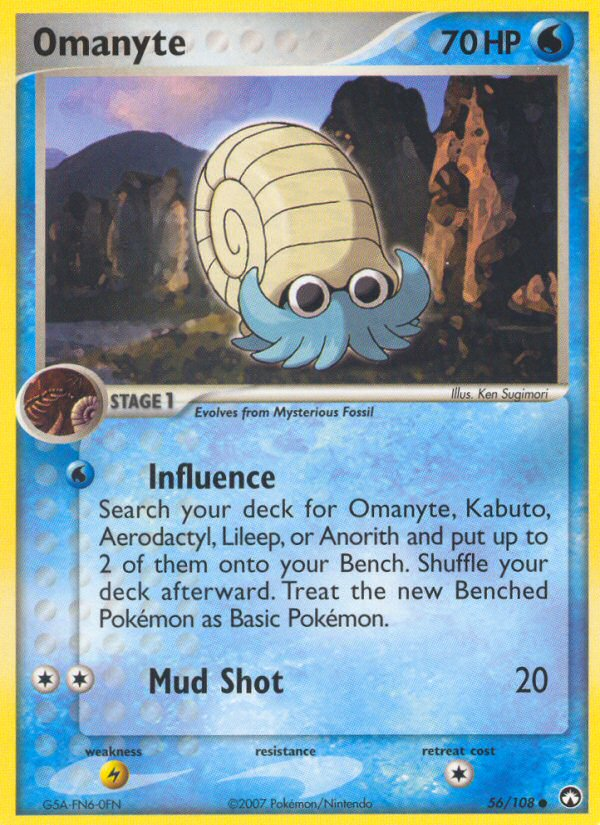 Omanyte (56/108) [EX: Power Keepers] | Exor Games Bridgewater