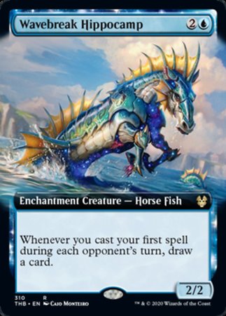 Wavebreak Hippocamp (Extended Art) [Theros Beyond Death] | Exor Games Bridgewater