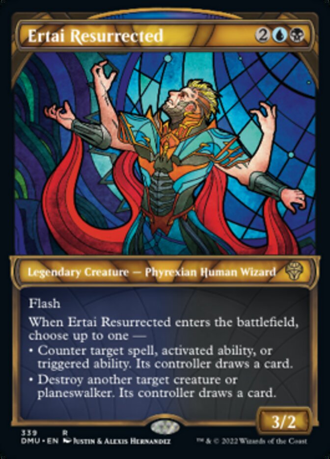 Ertai Resurrected (Showcase Textured) [Dominaria United] | Exor Games Bridgewater