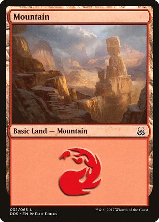 Mountain (32) [Duel Decks: Mind vs. Might] | Exor Games Bridgewater