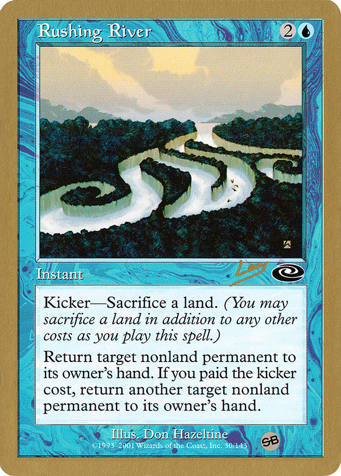 Rushing River (Raphael Levy) (SB) [World Championship Decks 2002] | Exor Games Bridgewater