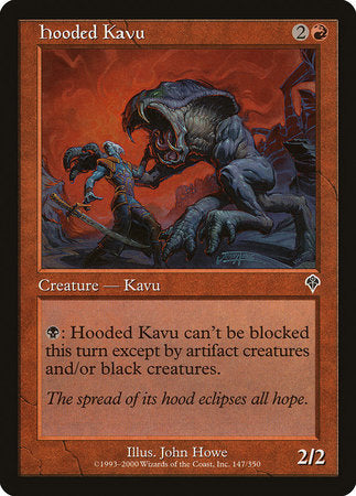 Hooded Kavu [Invasion] | Exor Games Bridgewater