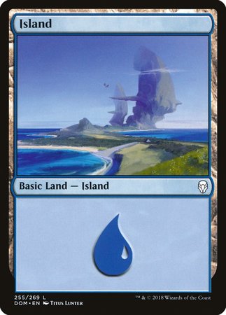 Island (255) [Dominaria] | Exor Games Bridgewater