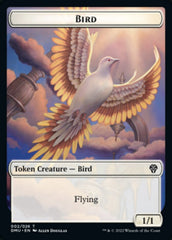 Bird (002) // Zombie Double-sided Token [Dominaria United Tokens] | Exor Games Bridgewater