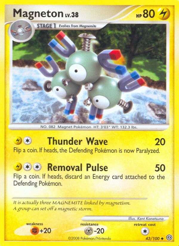 Magneton (43/100) [Diamond & Pearl: Stormfront] | Exor Games Bridgewater