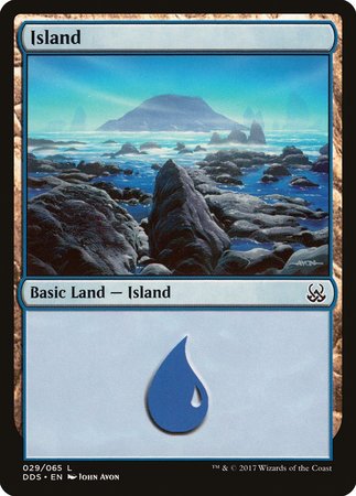 Island (29) [Duel Decks: Mind vs. Might] | Exor Games Bridgewater