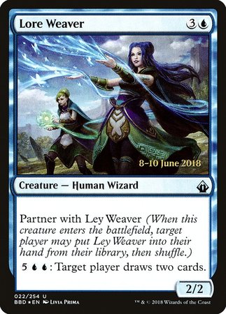 Lore Weaver [Battlebond Promos] | Exor Games Bridgewater