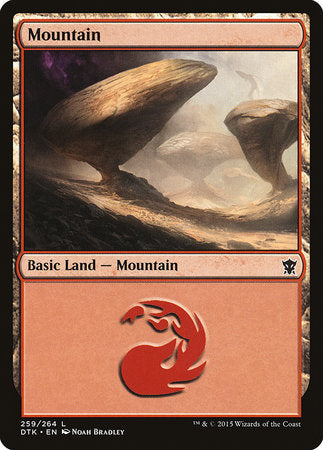 Mountain (259) [Dragons of Tarkir] | Exor Games Bridgewater