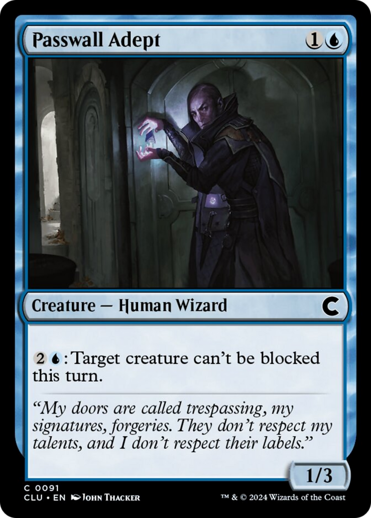 Passwall Adept [Ravnica: Clue Edition] | Exor Games Bridgewater