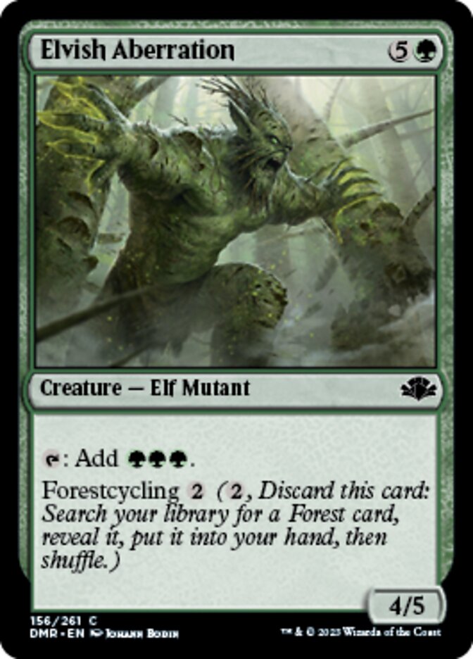 Elvish Aberration [Dominaria Remastered] | Exor Games Bridgewater