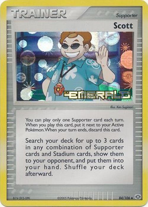 Scott (84/106) (Stamped) [EX: Emerald] | Exor Games Bridgewater