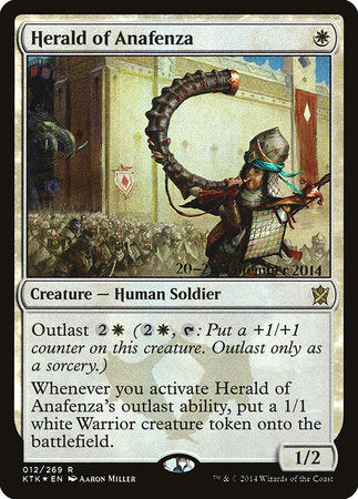 Herald of Anafenza [Khans of Tarkir Promos] | Exor Games Bridgewater