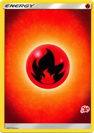 Fire Energy (Charizard Stamp #11) [Battle Academy 2020] | Exor Games Bridgewater