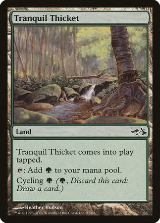 Tranquil Thicket [Duel Decks: Elves vs. Goblins] | Exor Games Bridgewater