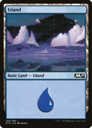 Island (266) [Core Set 2019] | Exor Games Bridgewater