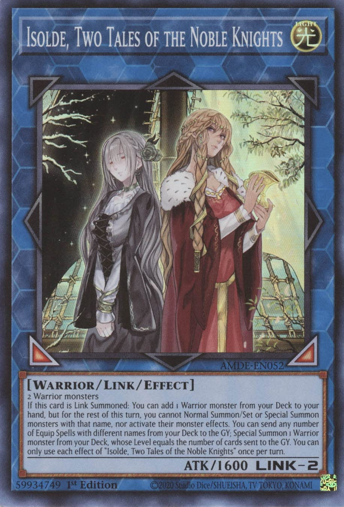 Isolde, Two Tales of the Noble Knights [AMDE-EN052] Super Rare | Exor Games Bridgewater