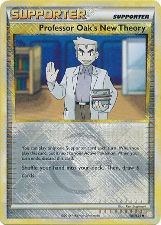 Professor Oak's New Theory (101/123) (League Promo) [HeartGold & SoulSilver: Base Set] | Exor Games Bridgewater