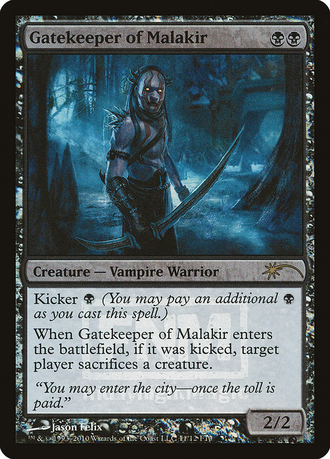 Gatekeeper of Malakir [Friday Night Magic 2010] | Exor Games Bridgewater