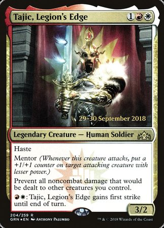 Tajic, Legion's Edge [Guilds of Ravnica Promos] | Exor Games Bridgewater