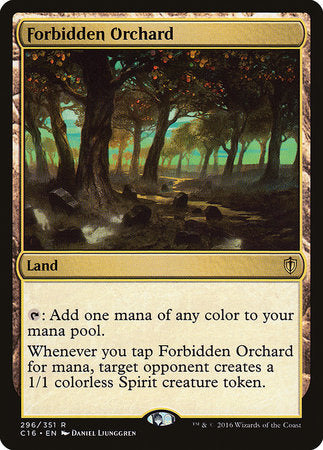 Forbidden Orchard [Commander 2016] | Exor Games Bridgewater