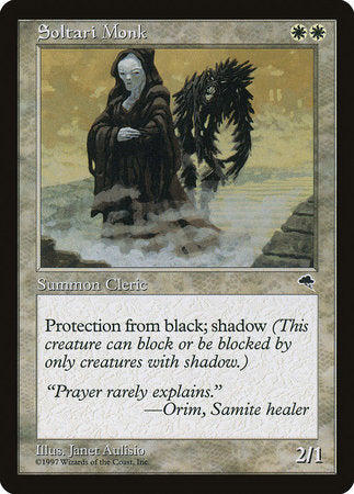 Soltari Monk [Tempest] | Exor Games Bridgewater