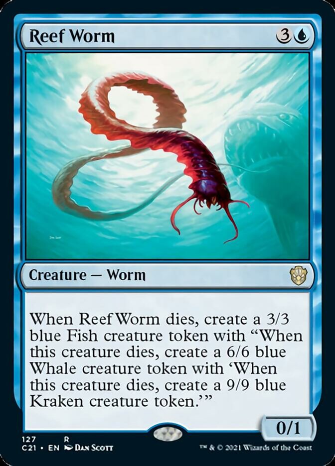 Reef Worm [Commander 2021] | Exor Games Bridgewater