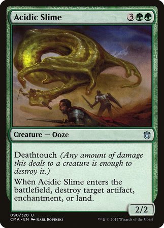 Acidic Slime [Commander Anthology] | Exor Games Bridgewater