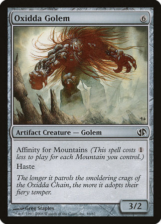 Oxidda Golem [Duel Decks: Jace vs. Chandra] | Exor Games Bridgewater