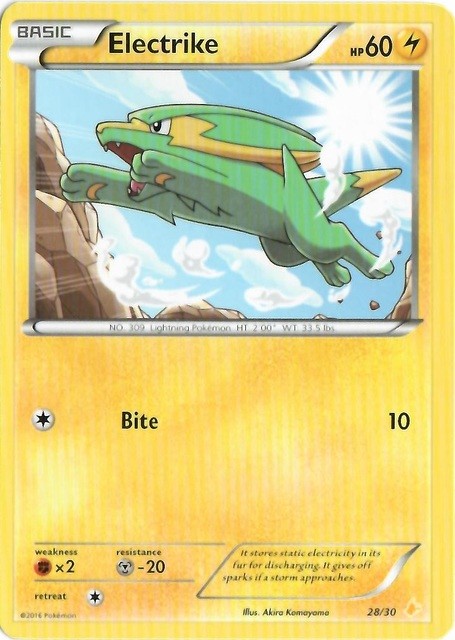 Electrike (28/30) [XY: Trainer Kit 3 - Pikachu Libre] | Exor Games Bridgewater