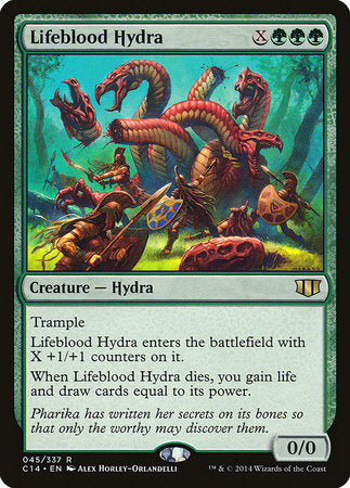 Lifeblood Hydra [Commander 2014] | Exor Games Bridgewater