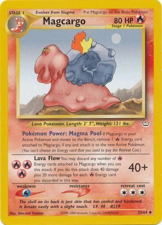 Magcargo (33/64) [Neo Revelation Unlimited] | Exor Games Bridgewater