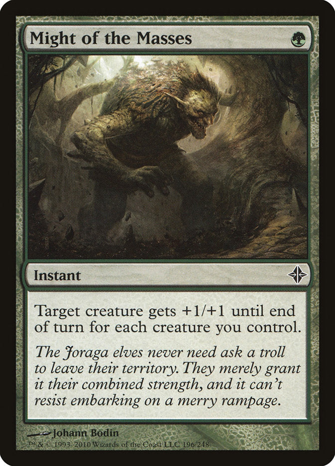 Might of the Masses [Rise of the Eldrazi] | Exor Games Bridgewater