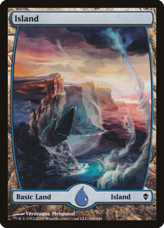 Island (236) - Full Art [Zendikar] | Exor Games Bridgewater