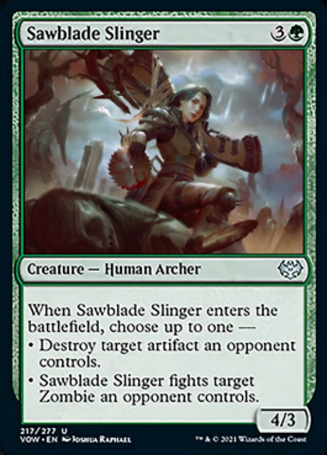 Sawblade Slinger [Innistrad: Crimson Vow] | Exor Games Bridgewater