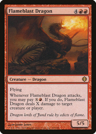 Flameblast Dragon [Shards of Alara] | Exor Games Bridgewater