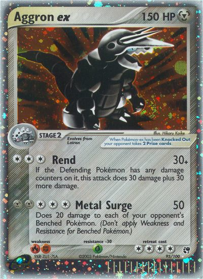 Aggron ex (95/100) [EX: Sandstorm] | Exor Games Bridgewater