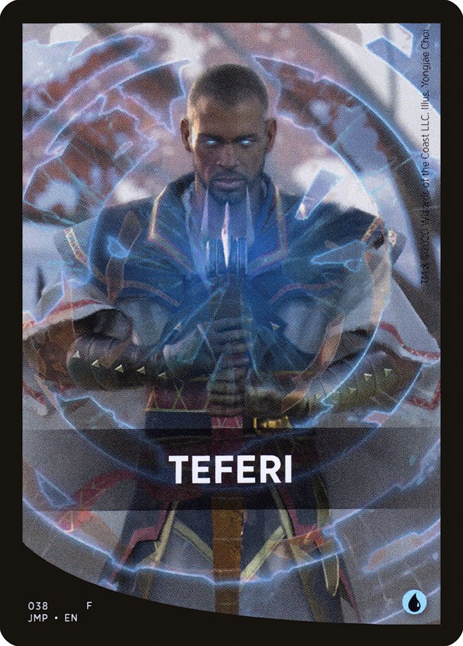 Teferi Theme Card [Jumpstart Front Cards] | Exor Games Bridgewater