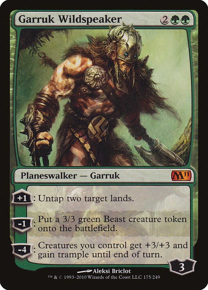 Garruk Wildspeaker [Magic 2011] | Exor Games Bridgewater