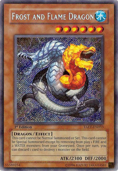 Frost and Flame Dragon [TAEV-EN033] Secret Rare | Exor Games Bridgewater