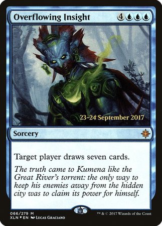 Overflowing Insight [Ixalan Promos] | Exor Games Bridgewater