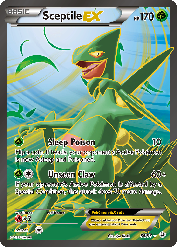 Sceptile EX (84/98) [XY: Ancient Origins] | Exor Games Bridgewater