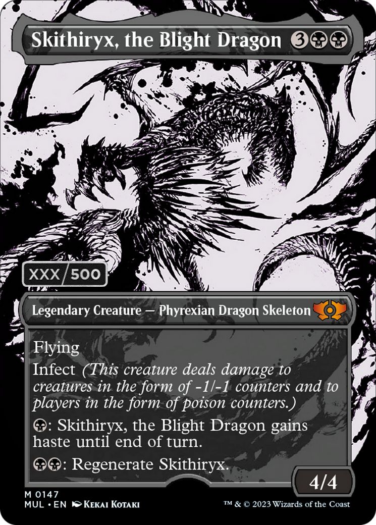 Skithiryx, the Blight Dragon (Serialized) [Multiverse Legends] | Exor Games Bridgewater