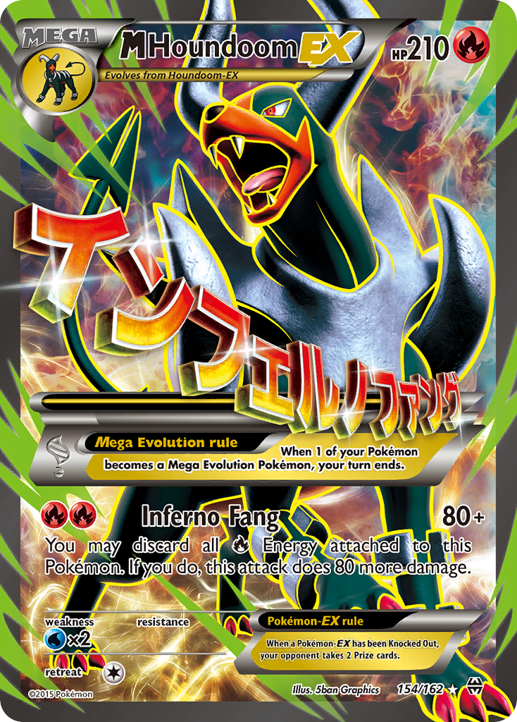 M Houndoom EX (154/162) [XY: BREAKthrough] | Exor Games Bridgewater