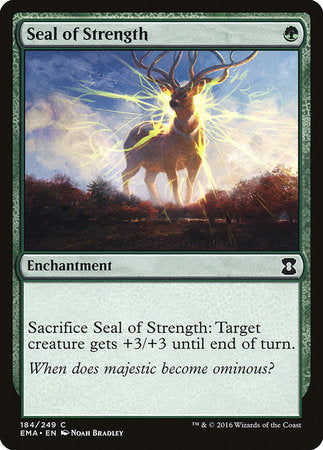 Seal of Strength [Eternal Masters] | Exor Games Bridgewater