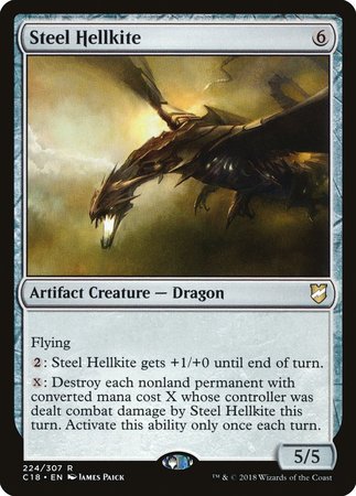 Steel Hellkite [Commander 2018] | Exor Games Bridgewater