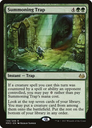 Summoning Trap [Modern Masters 2017] | Exor Games Bridgewater