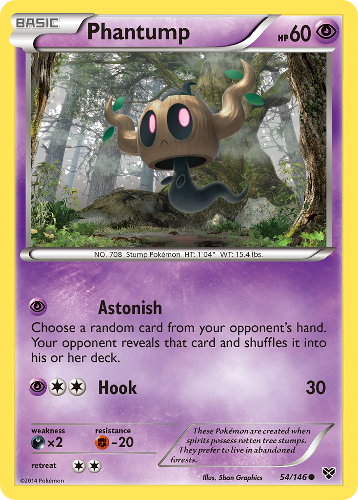 Phantump (54/146) [XY: Base Set] | Exor Games Bridgewater